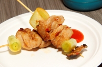 Peri Peri Spiced Chiken Yaki with Fresh Shitake